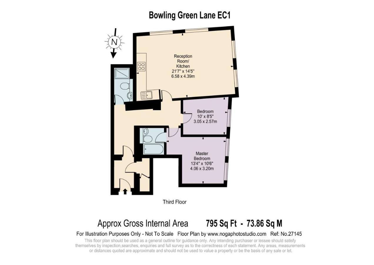 Mulberry Flat 6 - Two Bedroom 3Rd Floor By City Living Londra Esterno foto